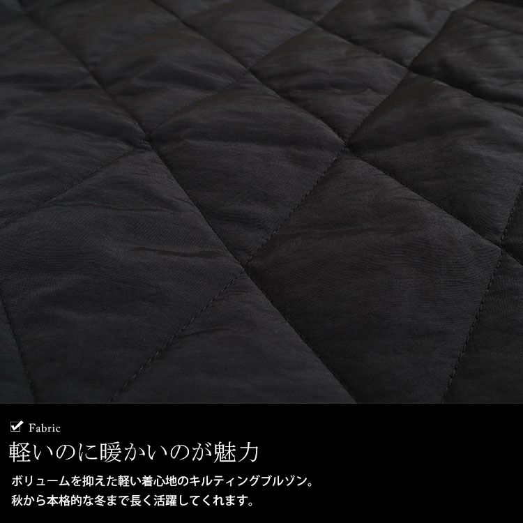 大きいサイズ レディース フード付きナイロンキルトブルゾン　sada-6879