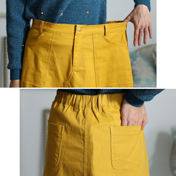 大きいサイズ レディース 体型カバーミリタリーマキシ丈スカート　jp487