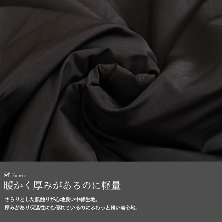 大きいサイズ レディース 袖取り外し中綿コート　sada-6861