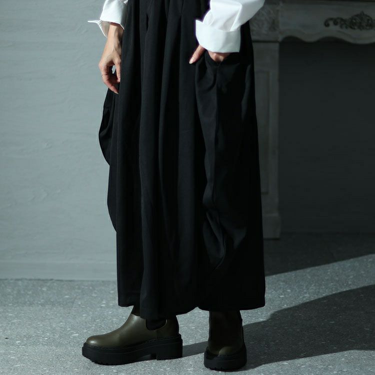 大きいサイズ レディース フェイクレイヤードコクーンワンピース　sw-0572