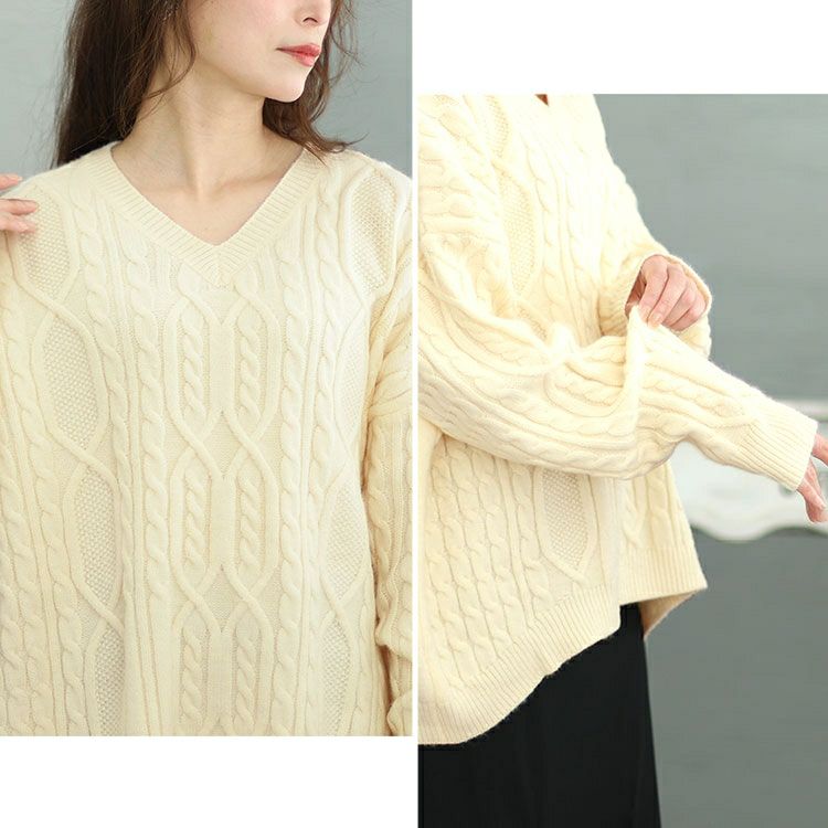 大きいサイズ レディース ケーブルニット＆マーメイドスカート2点セット　jp495