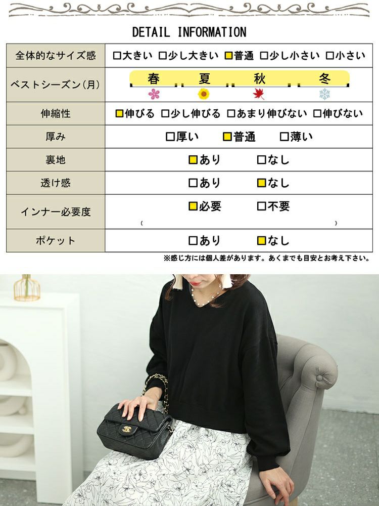 大きいサイズ レディース ニット＆花柄ドッキングワンピースセット　fem-438