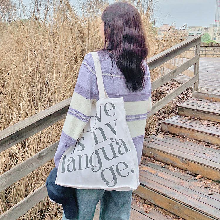 大きいサイズ レディース フレア袖ランダムボーダーニット　goldy-1412