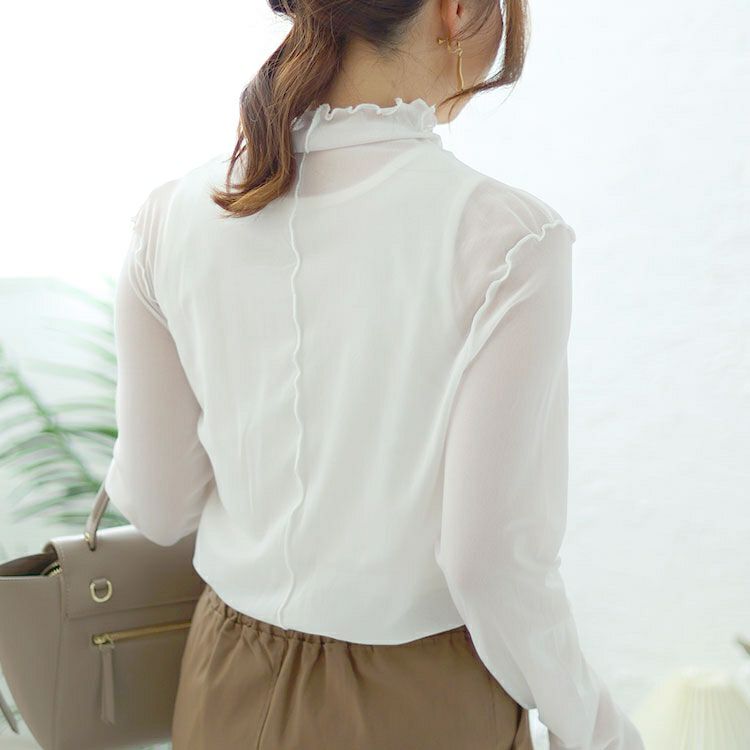 大きいサイズ レディース 指穴メロウシアートップス　maru-6725 【メール便可】