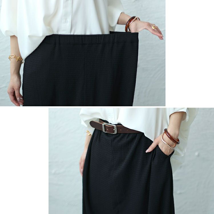 大きいサイズ レディース ハマーサルエルパンツ　fem-452