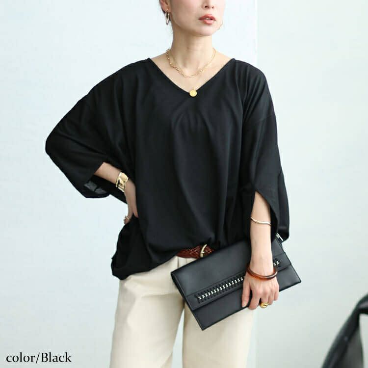 大きいサイズ レディース ワイドドルマンプルオーバー　fem-456