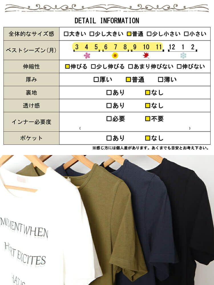 大きいサイズ レディース シャドーロゴチュニックTシャツ　cast-5544002 【メール便可】