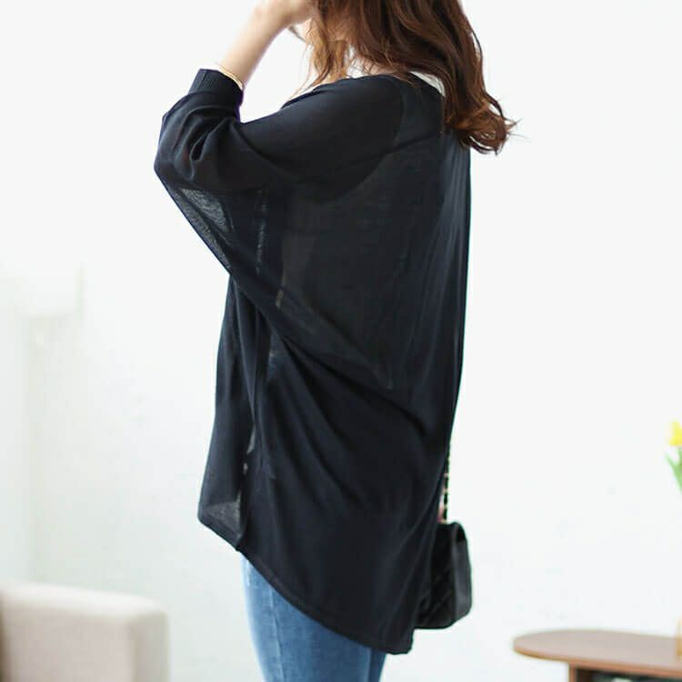 大きいサイズ レディース シアードルマンカーディガン　wn-0181 【メール便可】