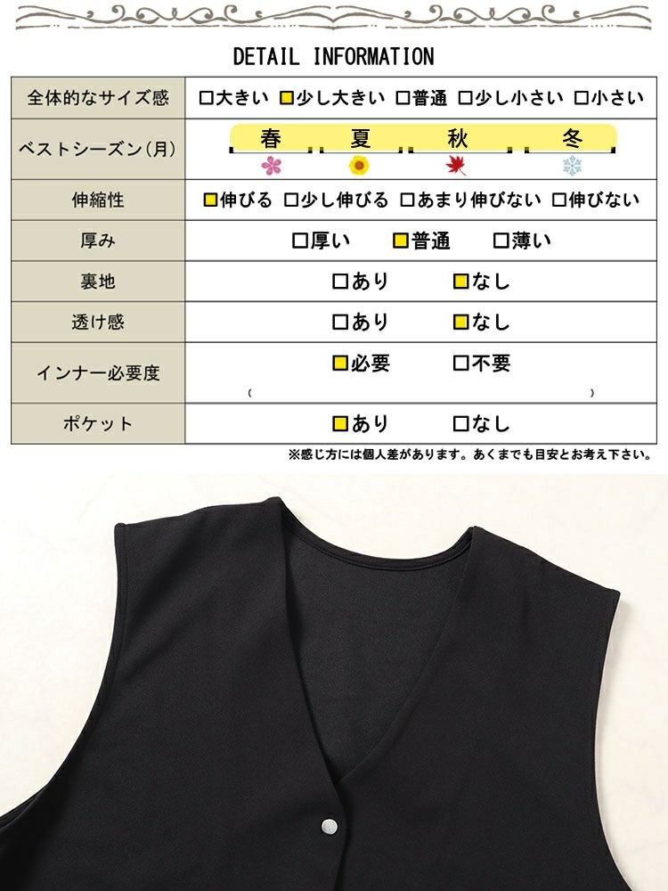 大きいサイズ レディース シルバーボタンVネックジャンパースカート　mncut-142058