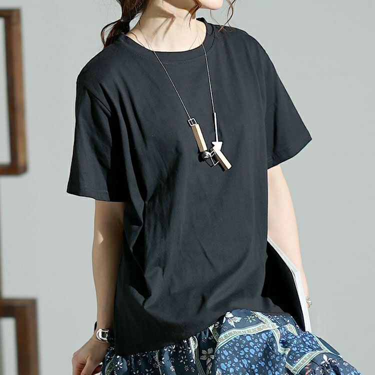 大きいサイズ レディース 花柄切替えティアードワンピース　goldy-1472