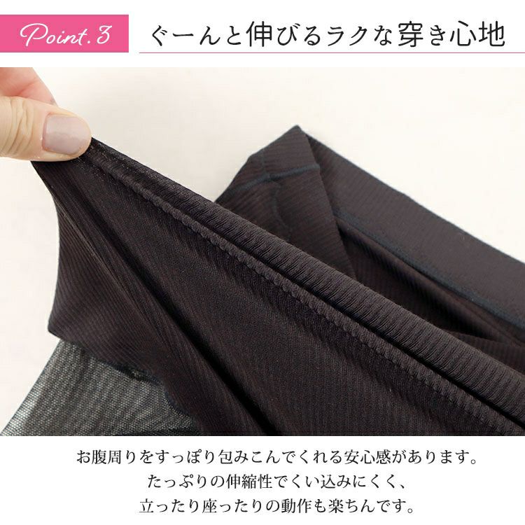 大きいサイズ レディース 股ズレ防止メッシュパンツ　goldy-1488 【メール便可】