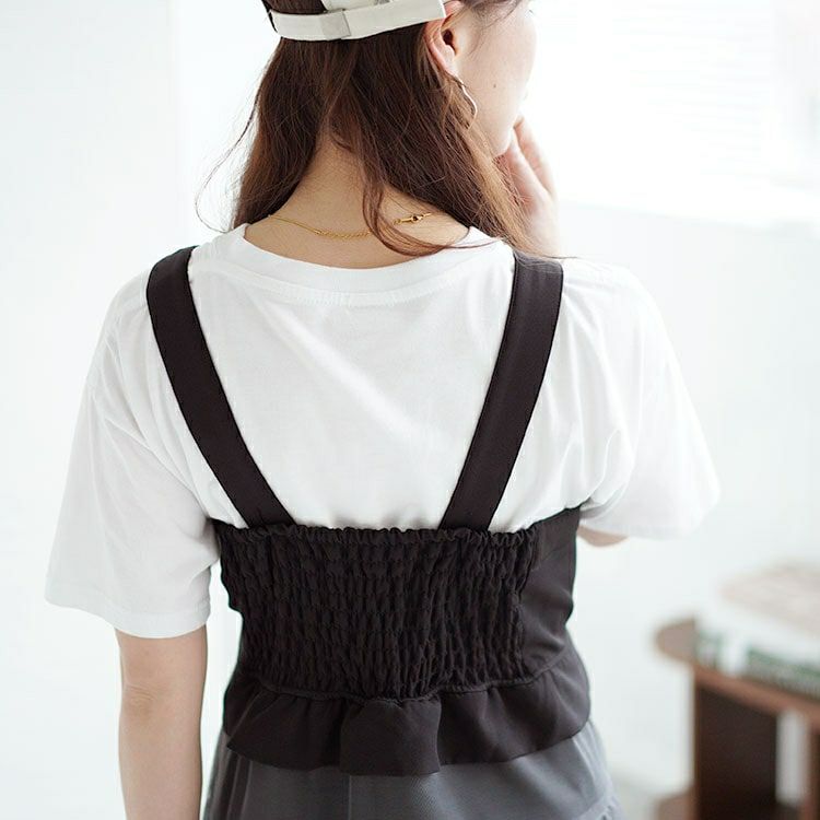 大きいサイズ レディース チュールティアードドッキングワンピース　nw-24016