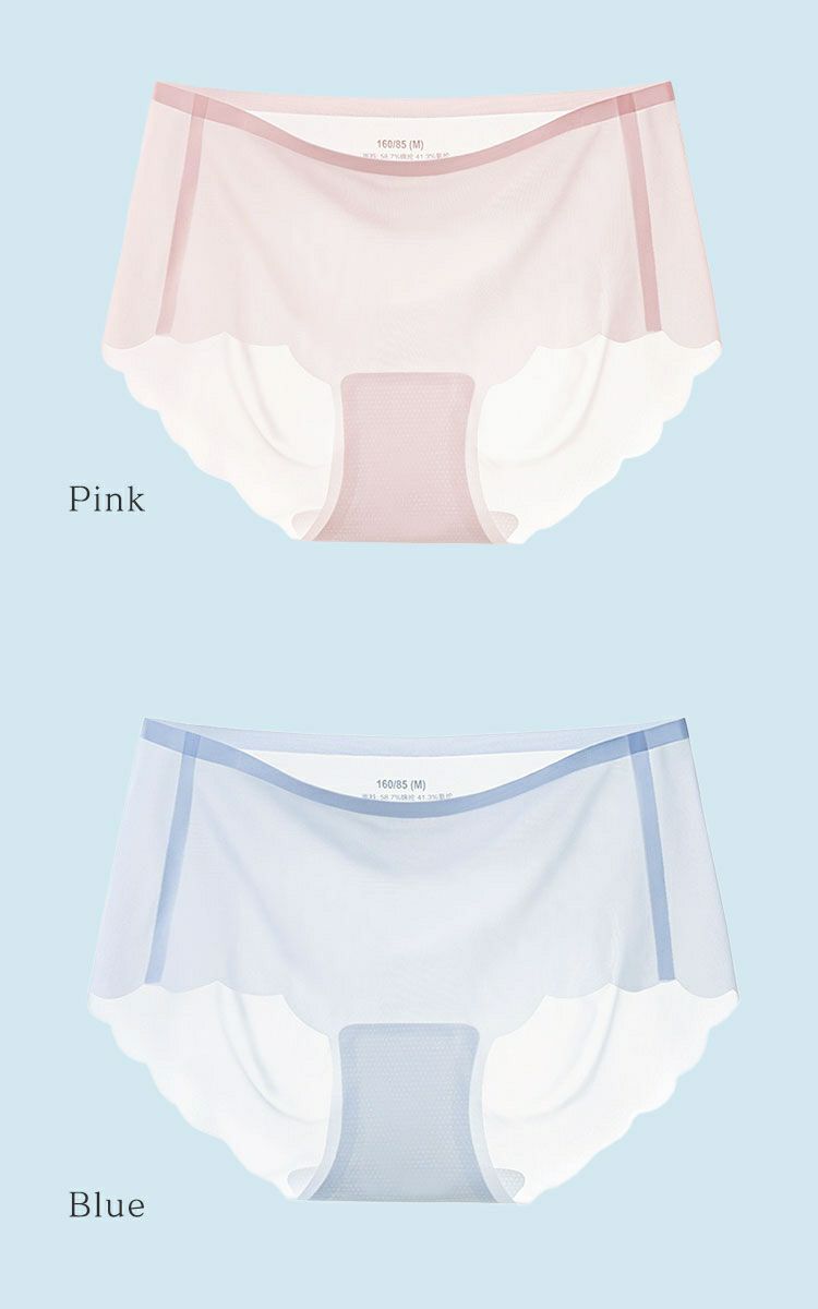 大きいサイズ レディース 接触冷感シームレスショーツ　goldy-1496 【メール便可】