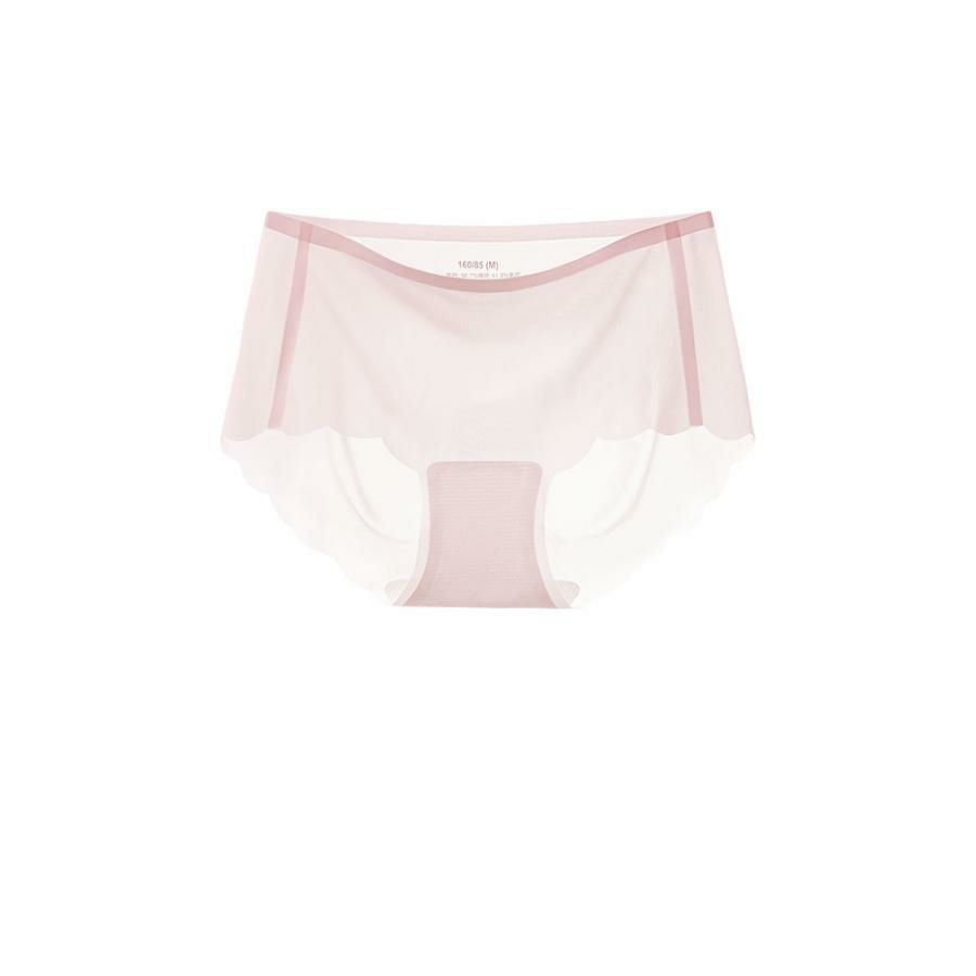 大きいサイズ レディース 接触冷感シームレスショーツ　goldy-1496 【メール便可】 ピンク