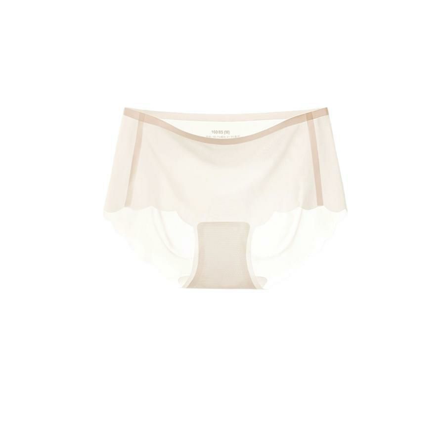 大きいサイズ レディース 接触冷感シームレスショーツ　goldy-1496 【メール便可】 ベージュ