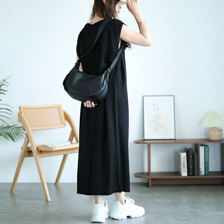 大きいサイズ レディース 接触冷感＆UVカット＆吸湿速乾タックスリーブワンピース　map-30