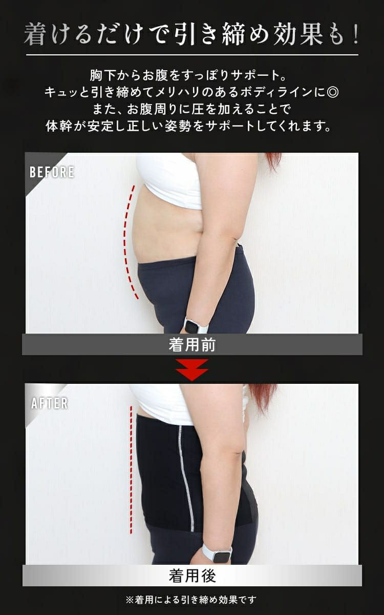 大きいサイズ レディース 発汗サウナダイエットベルト　goldy-1493 【メール便可】