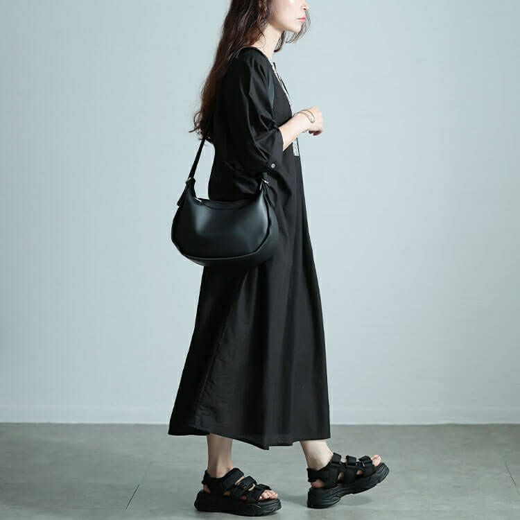 大きいサイズ レディース エスニック刺繍キーネックインド綿ワンピース　kt-24mi3 【メール便可】