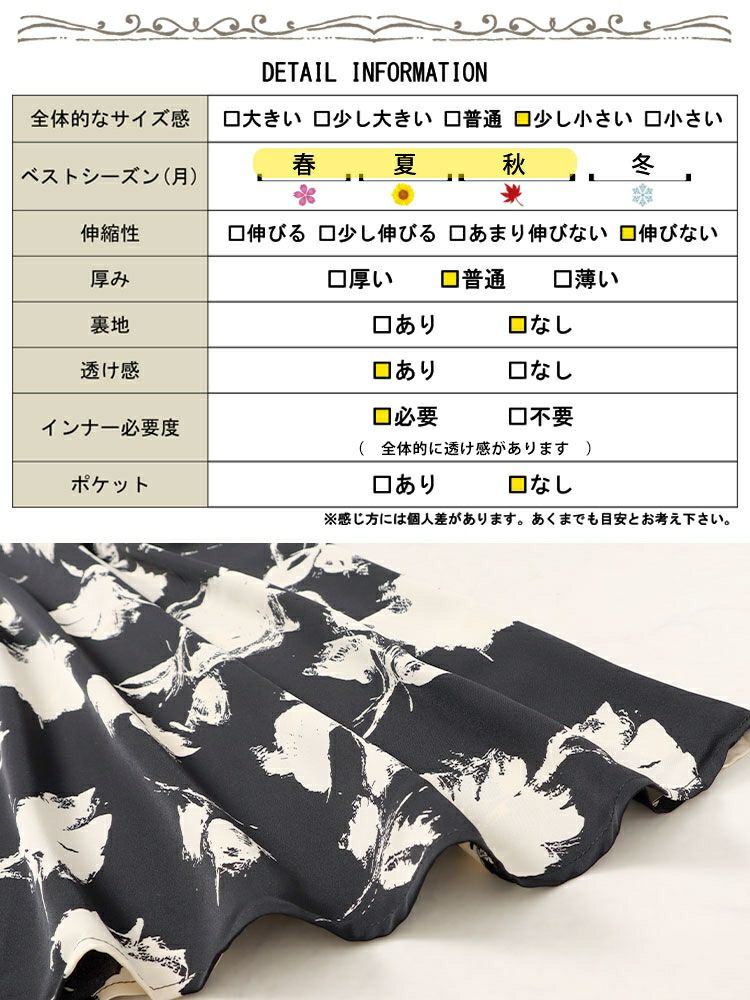 大きいサイズ レディース 花柄Aラインキャミソールワンピース　goldy-1530 【メール便可】