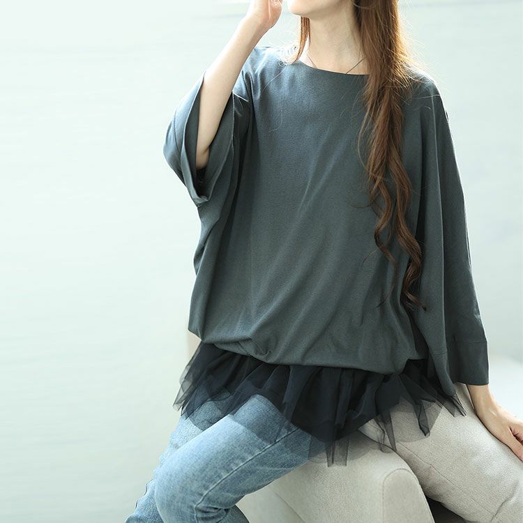 大きいサイズ レディース ウエストチュールタンクトップ　maru-30059 【メール便可】