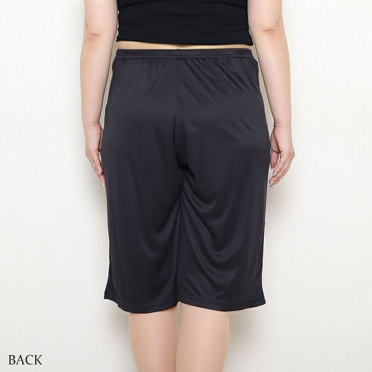 大きいサイズ レディース 吸汗速乾ペチコートショートパンツ　cpdai-659094 【メール便可】