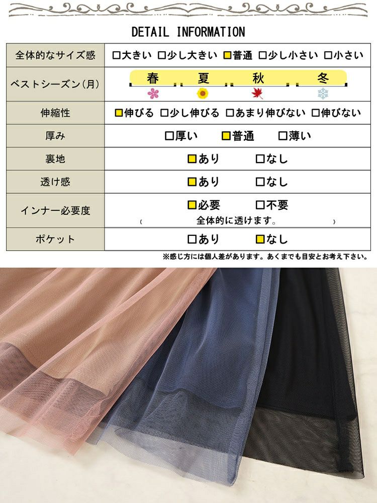 大きいサイズ レディース チュールギャザースカート　cpdai-640527