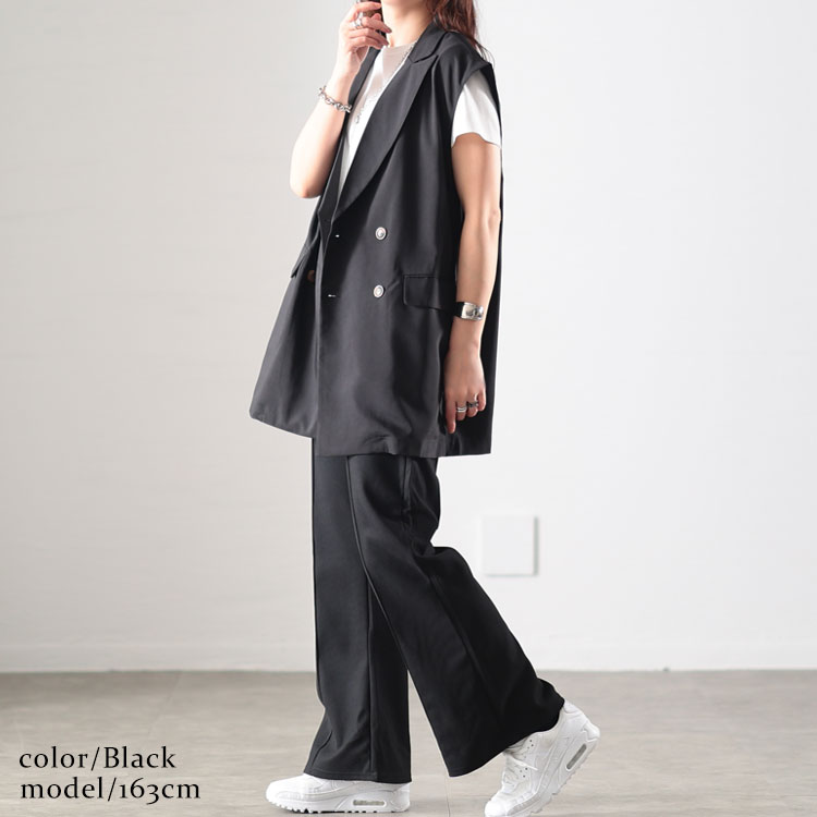 大きいサイズ レディース センターシームフレアパンツ　kt-151