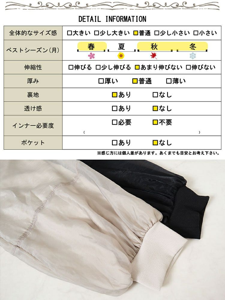 大きいサイズ レディース シアーレイヤードボリューム袖プルオーバー　plan-250056