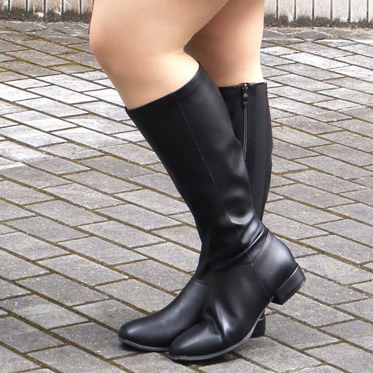 大きいサイズ レディース 2.5cmヒールロングブーツ lama-5311 | 大きい