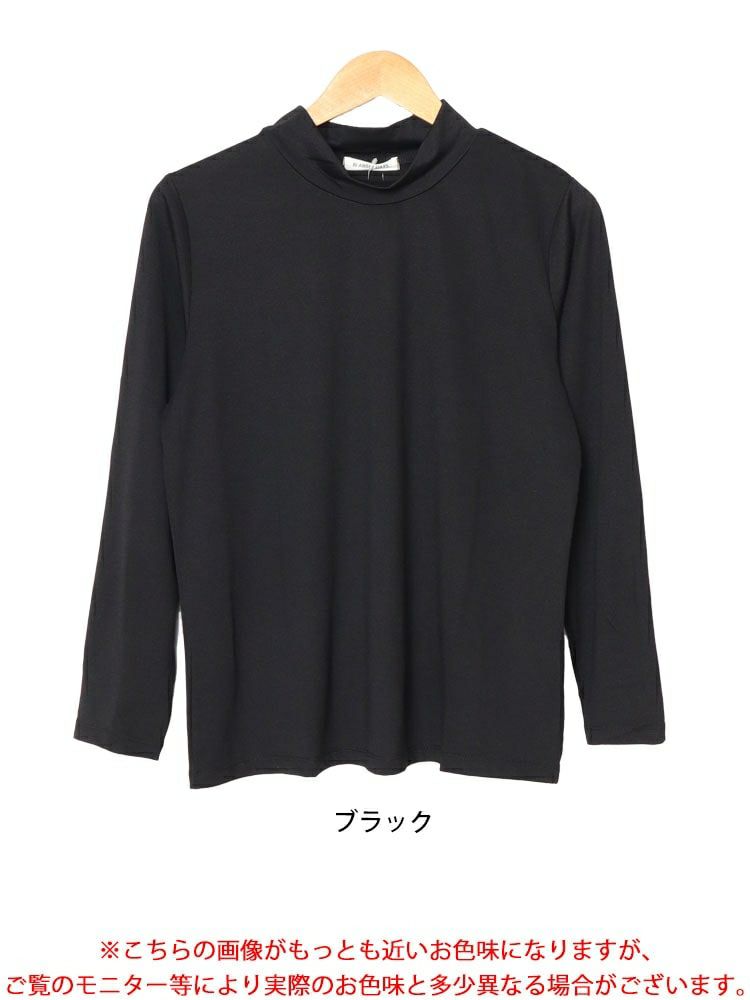 大きいサイズ レディース 吸湿発熱HEAT FITミニハイネックプルオーバー　cpdai-659075 【メール便可】