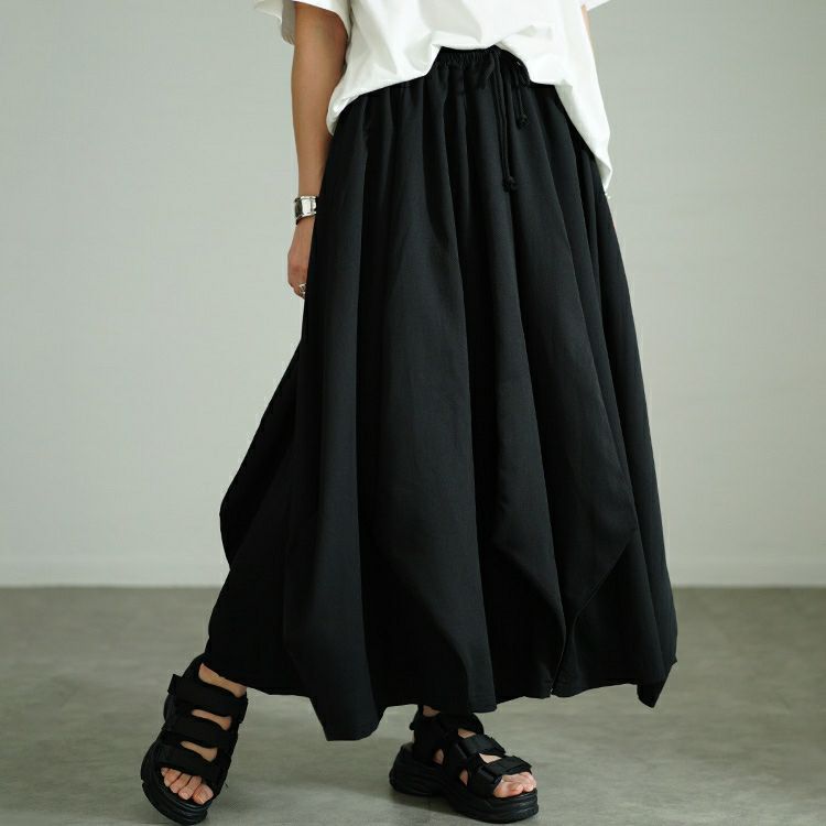 大きいサイズ レディース 変形ワイドバルーンパンツ　sw-0686