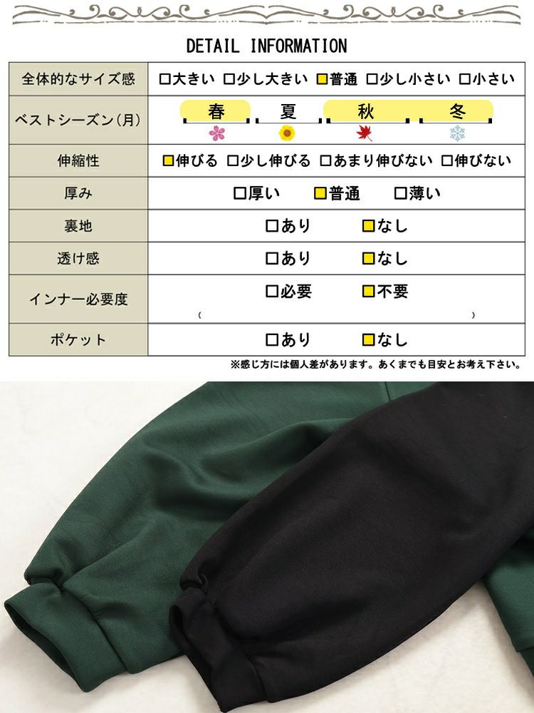 大きいサイズ レディース ハーフジップクロップドプルオーバー　maru-30080