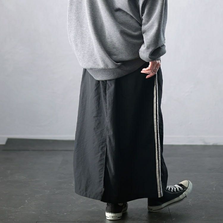 大きいサイズ レディース サイドラインバックスリットナロースカート　tog-1016 【メール便可】