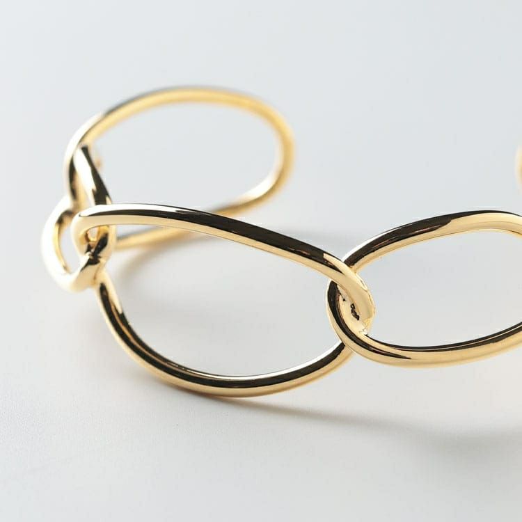 大きいサイズ レディース チェーン風バングル　okbg265-39 【メール便可】