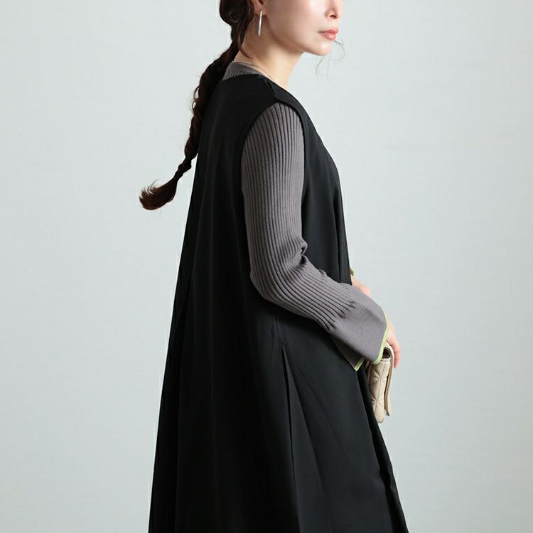 大きいサイズ レディース ウエストタックフレアジャンパースカート　maru-30094