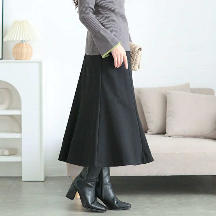大きいサイズ レディース スウェットマーメイドスカート　fem-553