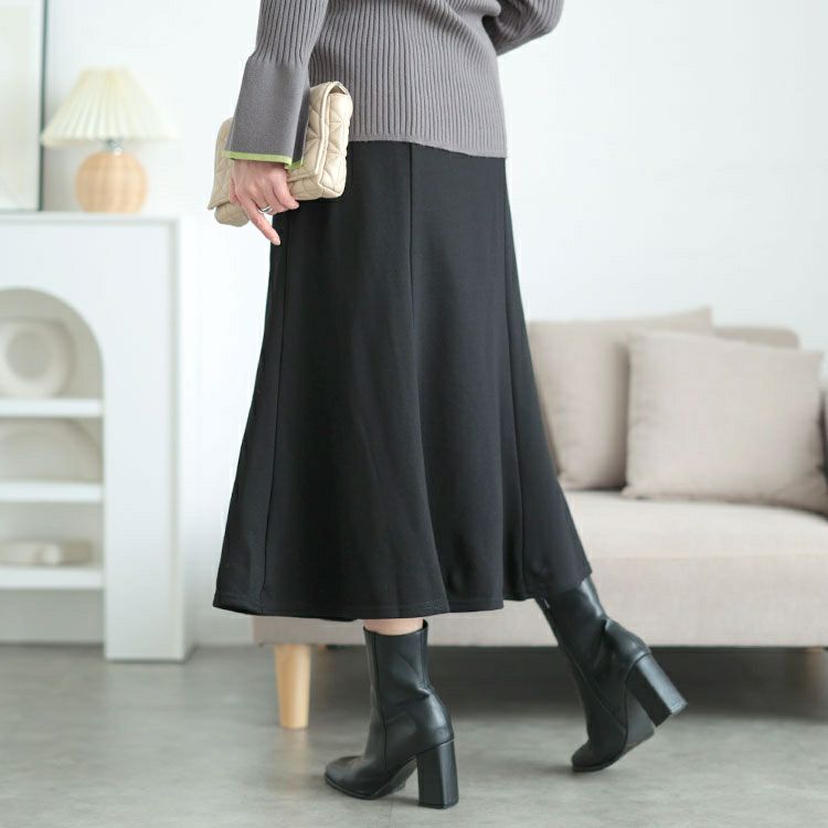 大きいサイズ レディース スウェットマーメイドスカート　fem-553