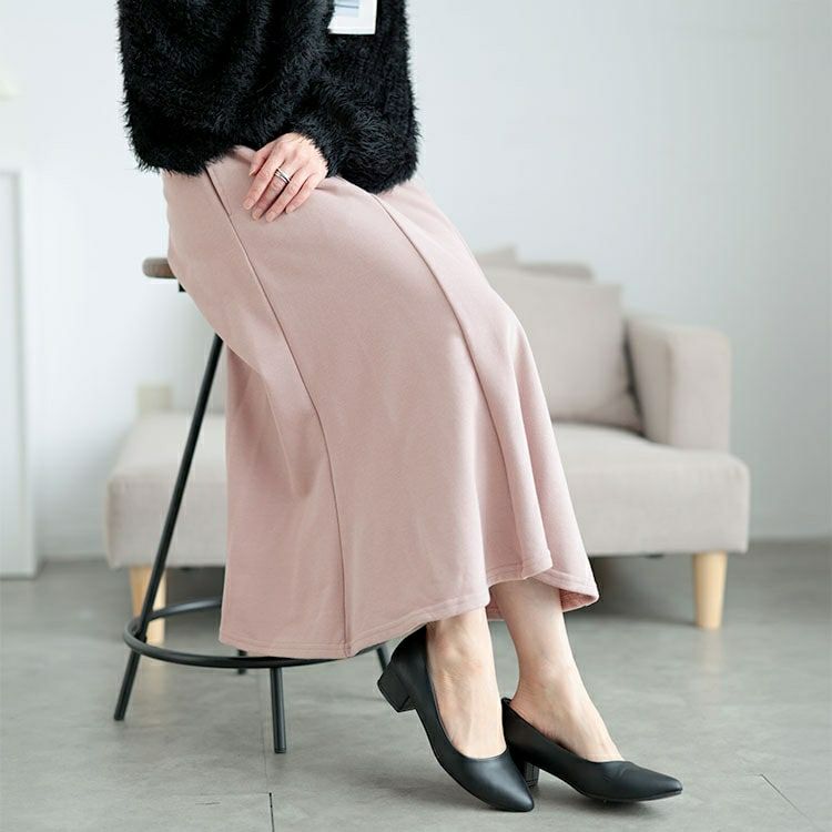 大きいサイズ レディース スウェットマーメイドスカート　fem-553