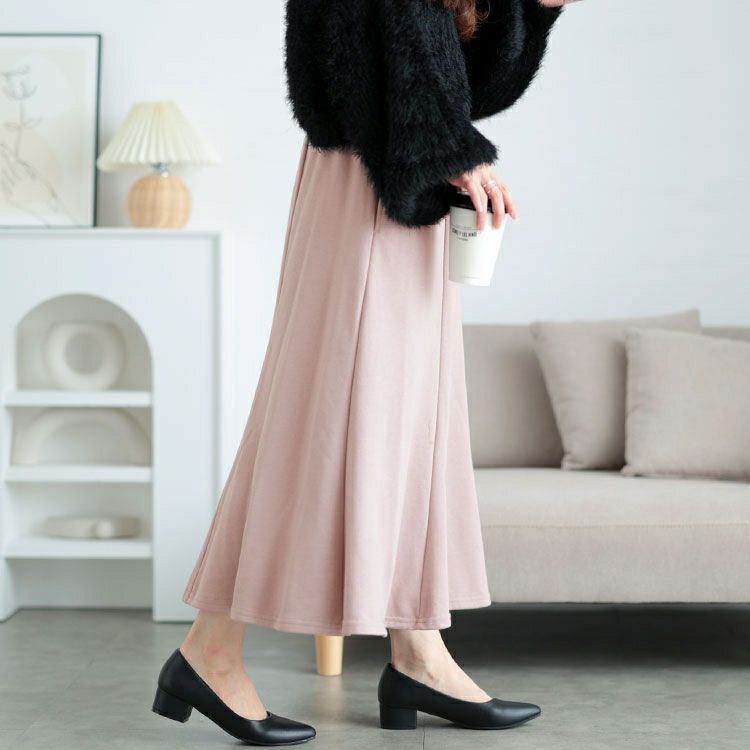 大きいサイズ レディース スウェットマーメイドスカート　fem-553