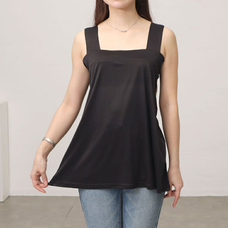 大きいサイズ レディース ブラ紐隠しタンクトップ　cpdai-659520 【メール便可】