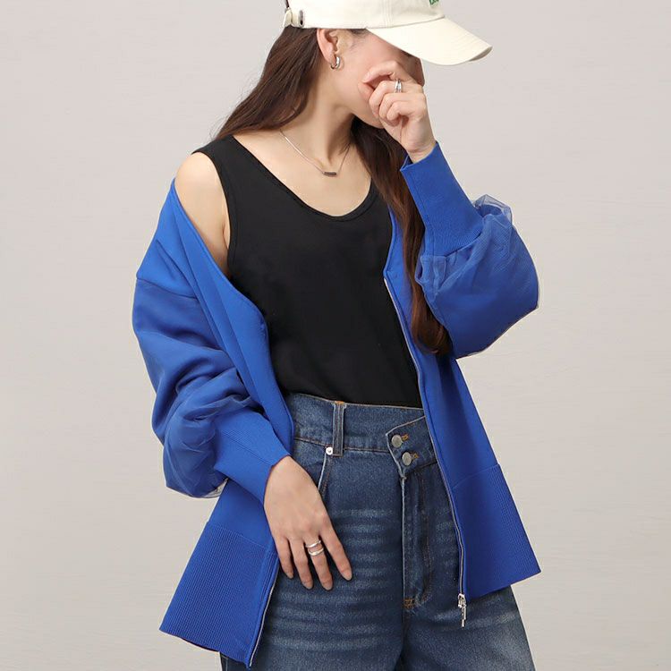 大きいサイズ レディース 選べる2タイプ！ストレッチコットンタンクトップorキャミソール　goldy-1656 【メール便可】