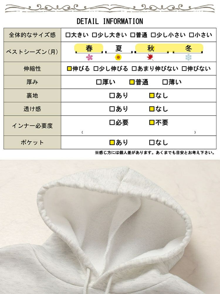 大きいサイズ レディース 裏起毛英字ロゴスウェットパーカー　goldy-1631