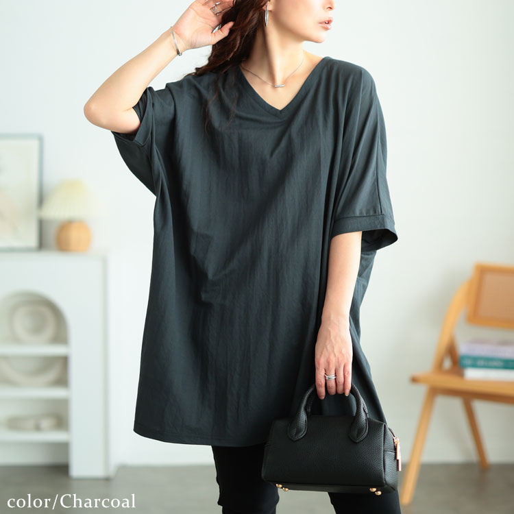 大きいサイズ レディース UVカット＆接触冷感ストレッチ鹿の子ドルマンカットソー　map-38 【メール便可】