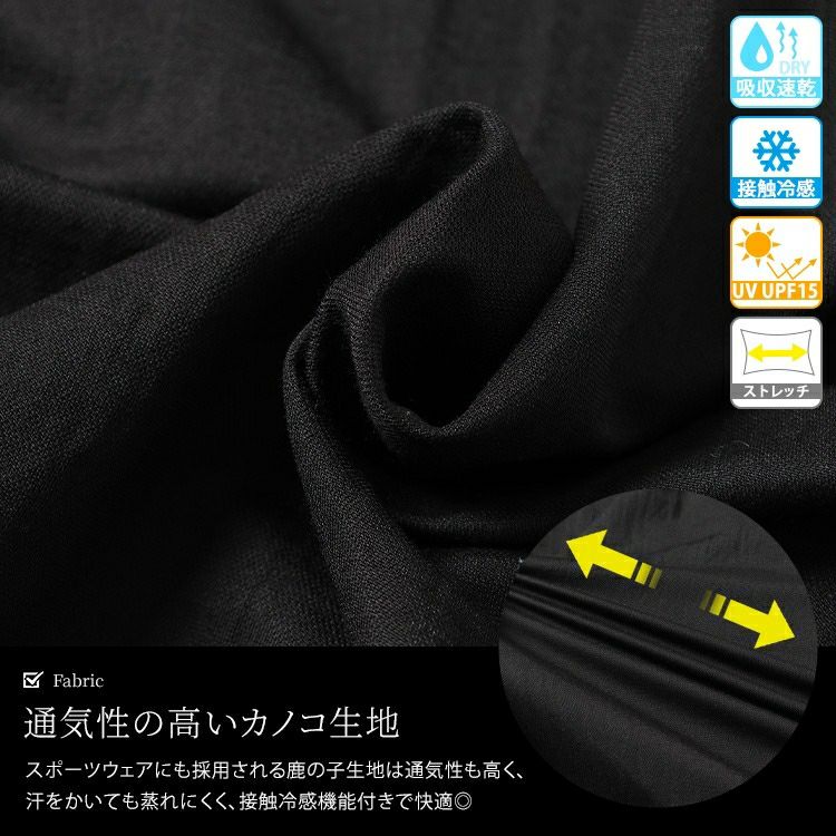 大きいサイズ レディース UVカット＆接触冷感ストレッチ鹿の子ドルマンZIPパーカー　map-37