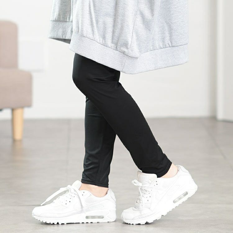 大きいサイズ レディース 吸水速乾ストレッチ10分丈レギンス　yoshi-b3157【メール便可】