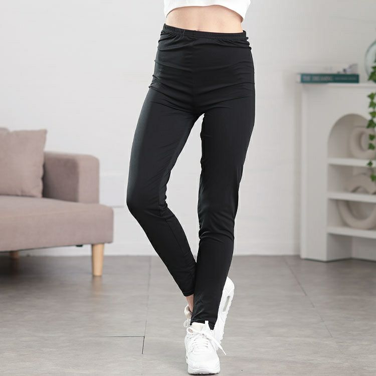 大きいサイズ レディース 吸水速乾ストレッチ10分丈レギンス　yoshi-b3157【メール便可】