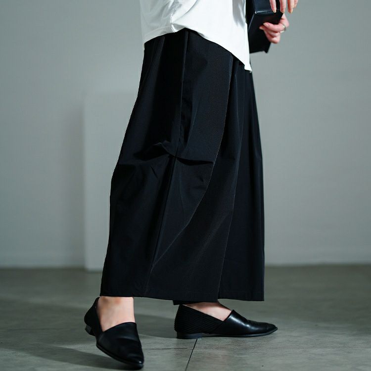 大きいサイズ レディース サイドタックワイドバレルパンツ　nw-25018