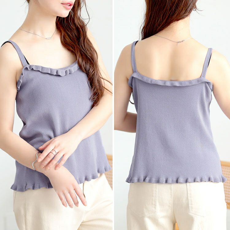 大きいサイズ レディース 透かし編みボレロ＆ショート丈キャミセット　sum-0003