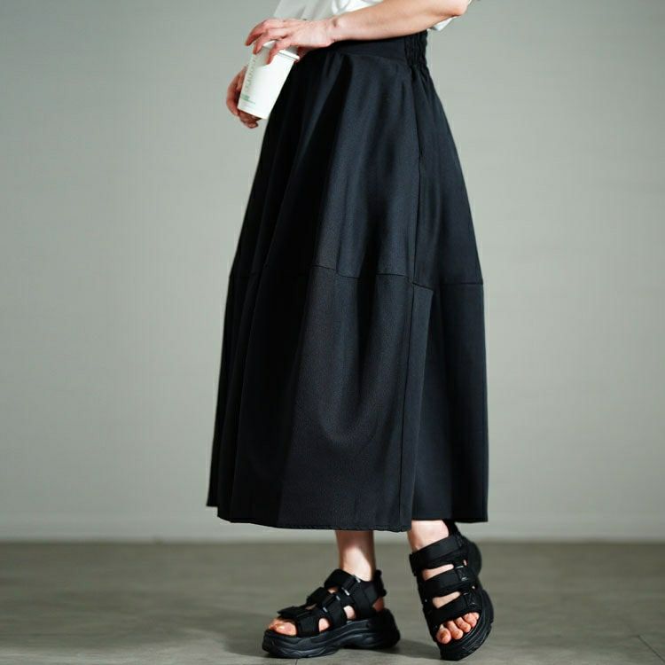 大きいサイズ レディース タックバレルスカート　sw-0706