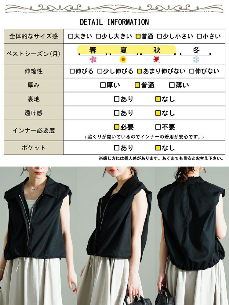 大きいサイズ レディース バルーンクロップドZIPトップス　sw-0705【メール便可】